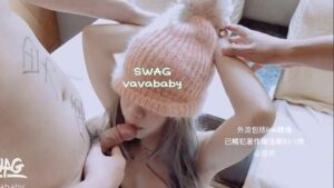 SWAG 【vavababy】遊戲輸了老公看着老婆被搞